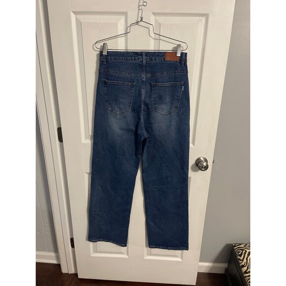 HDLTE Boyfriend Jeans Size 10 Dark Blue New With Tag - Picture 3 of 7